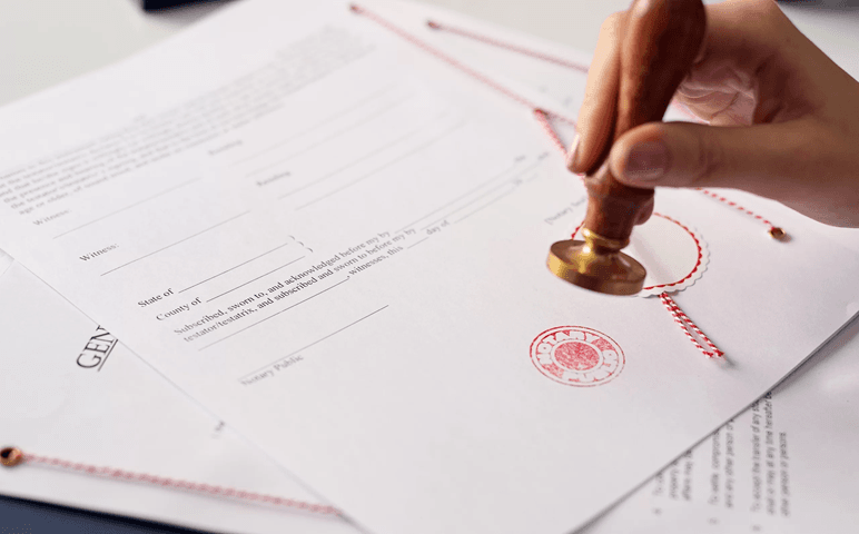 Công chứng giấy tờ du học