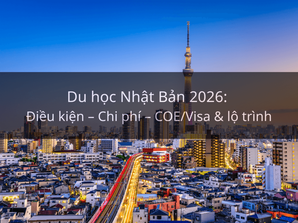Du học Nhật Bản 2026