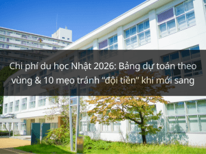 Chi phí du học Nhật 2026